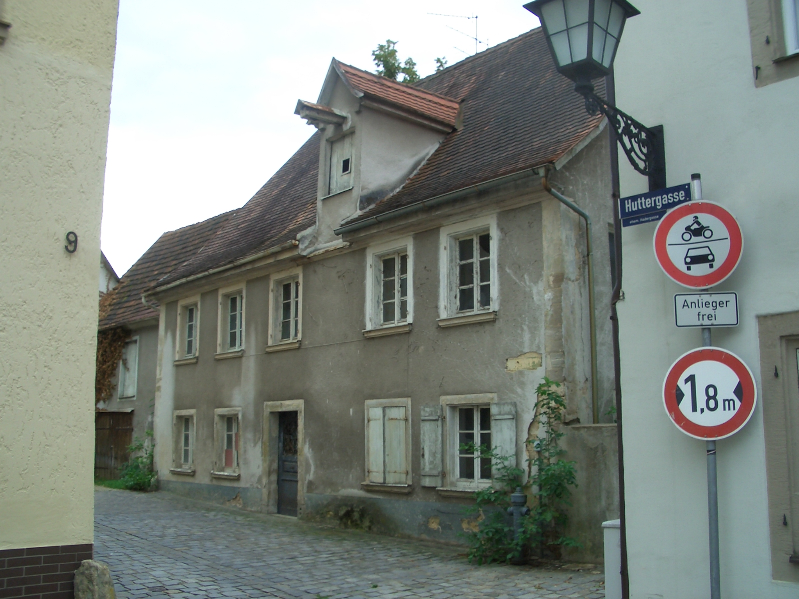 Nebengebäude vorher