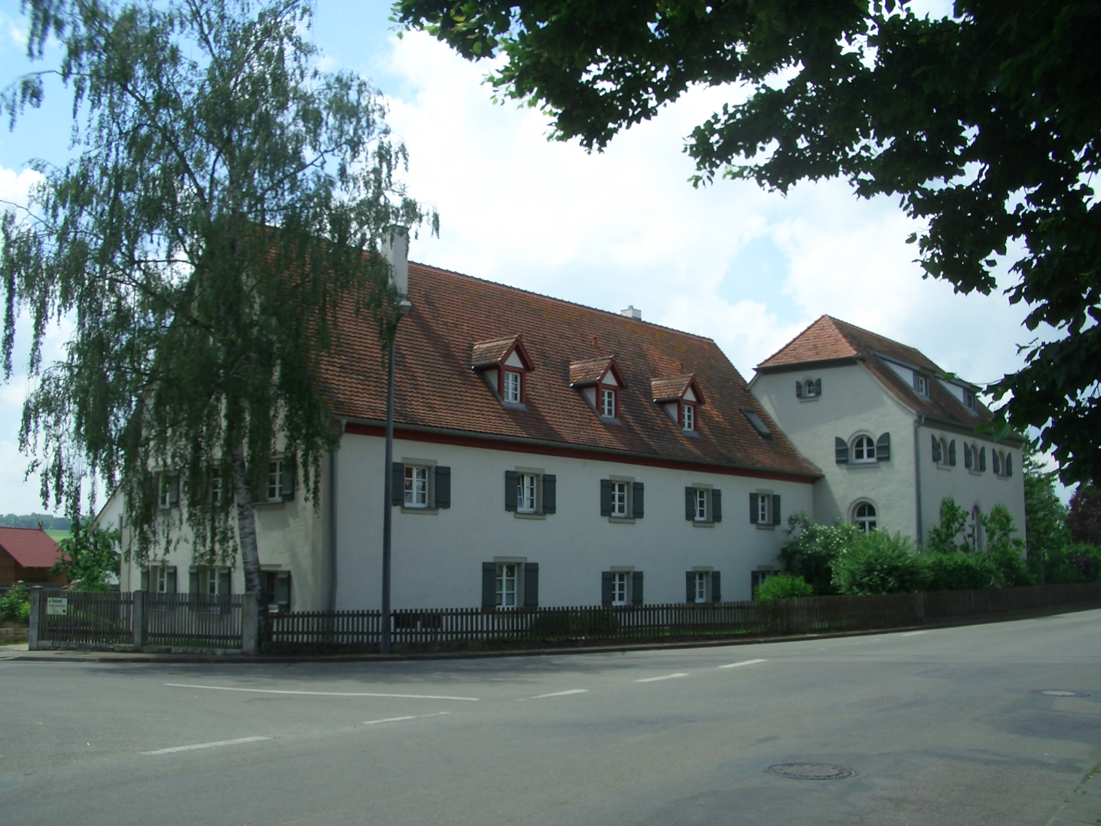 Ansicht vom Dorfkern