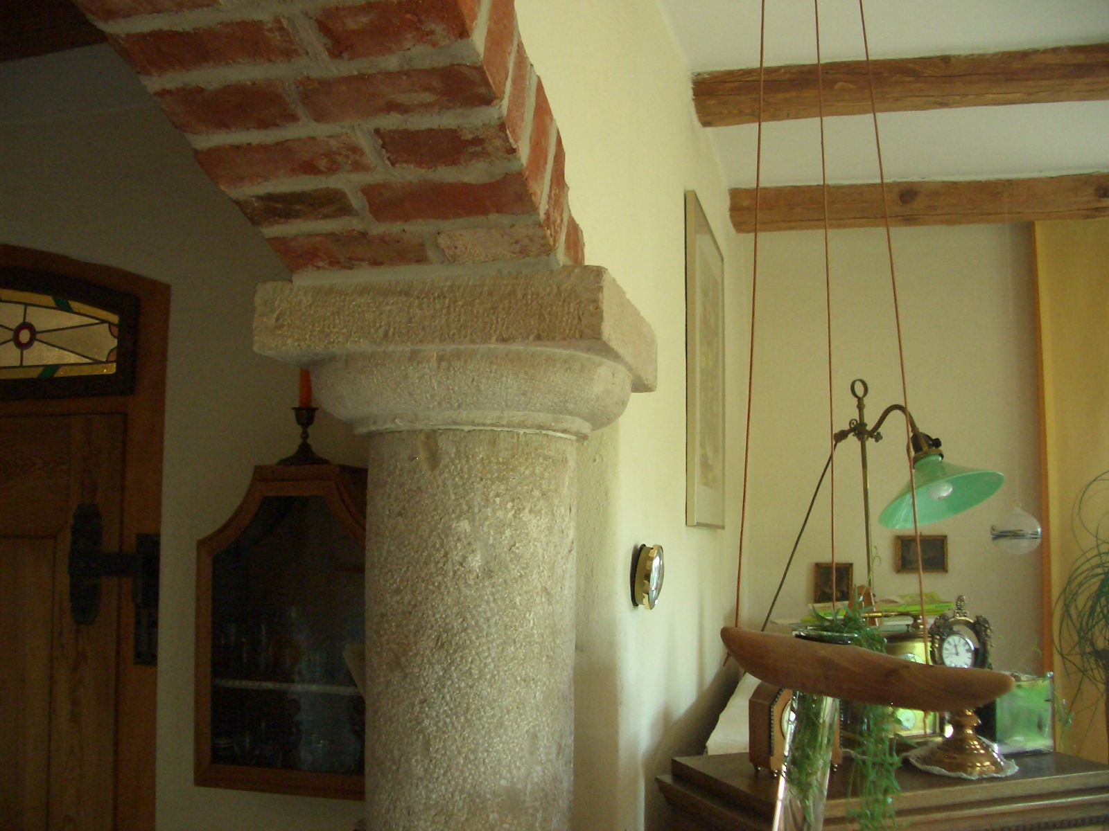 Detail Altsäulen