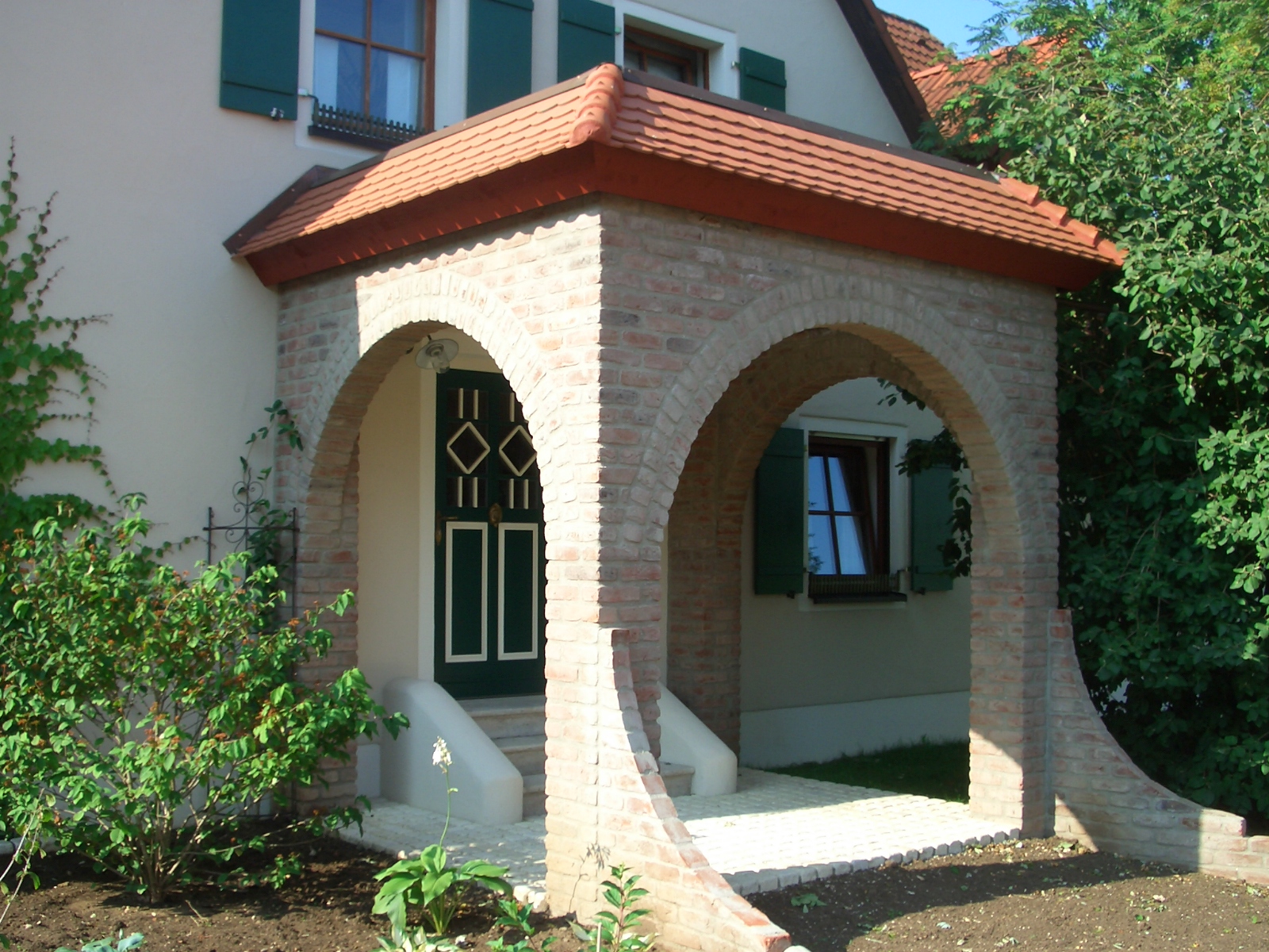 Eingang Haupthaus